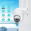 2MP/4MP PTZ WIFI IP Camera Audio CCTV Surveillance Outdoor 5X Digital Zoom Night Full Color Wireless Waterproof Security