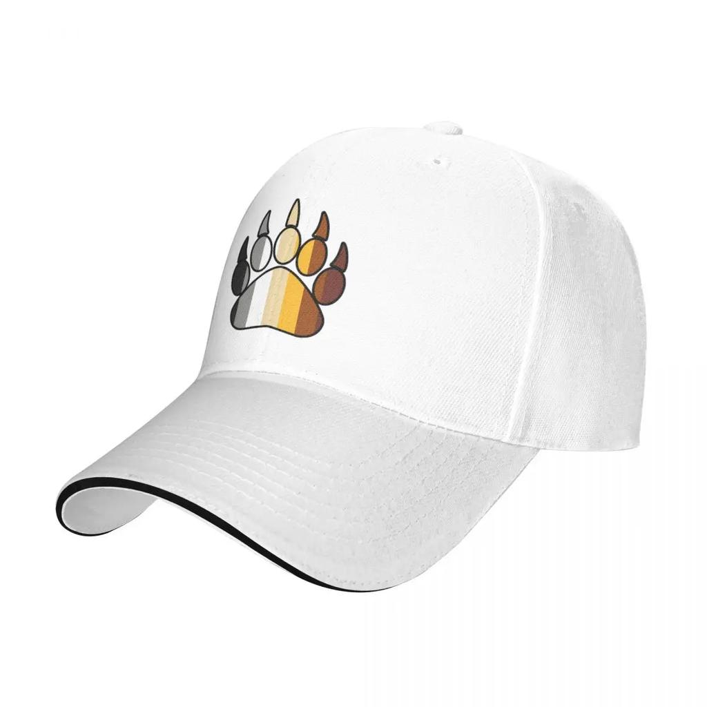 Bear Pride Paw Baseball Cap Gay Days Hunting Camping Adjustable Hip Hop Hats Spring Casual Print Unisex Women Baseball Caps