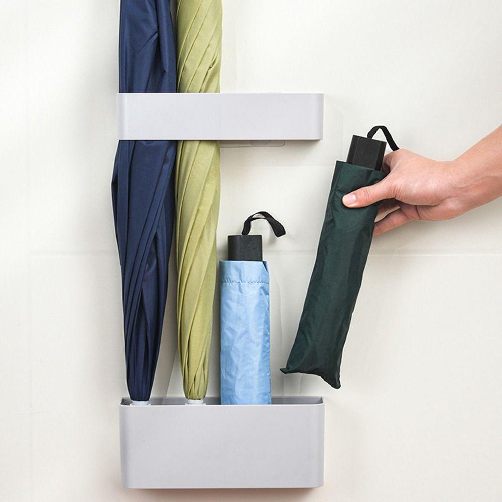 

Wall Mounted Umbrella Stand Holder Transparent Umbrella Storage Rack Umbrella Holder Rack Home