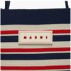 Marni Sbmp0152a1 P6485 Zo728 Stripe Mini Crossbody Bag