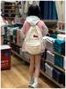 Cute Kt Plush Backpack 2023 New Style White Color Sweet Girl Student Bag