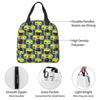 Retro Classic Blue Green Camera Insulated Lunch Bag for Kids School Cooler Thermal Food Box Tote Portable Lunch Boxes Container