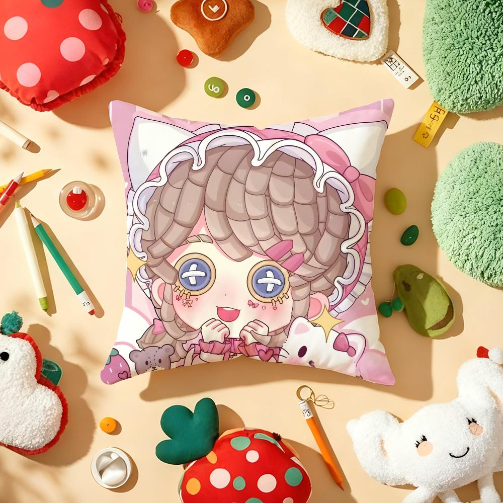 

1PC Game IIdentity V Cushion Cover Plush Fabric Soft DoubleSided Printed Sofa Warm Winter Home Gift Pillow Cover 30X30cm