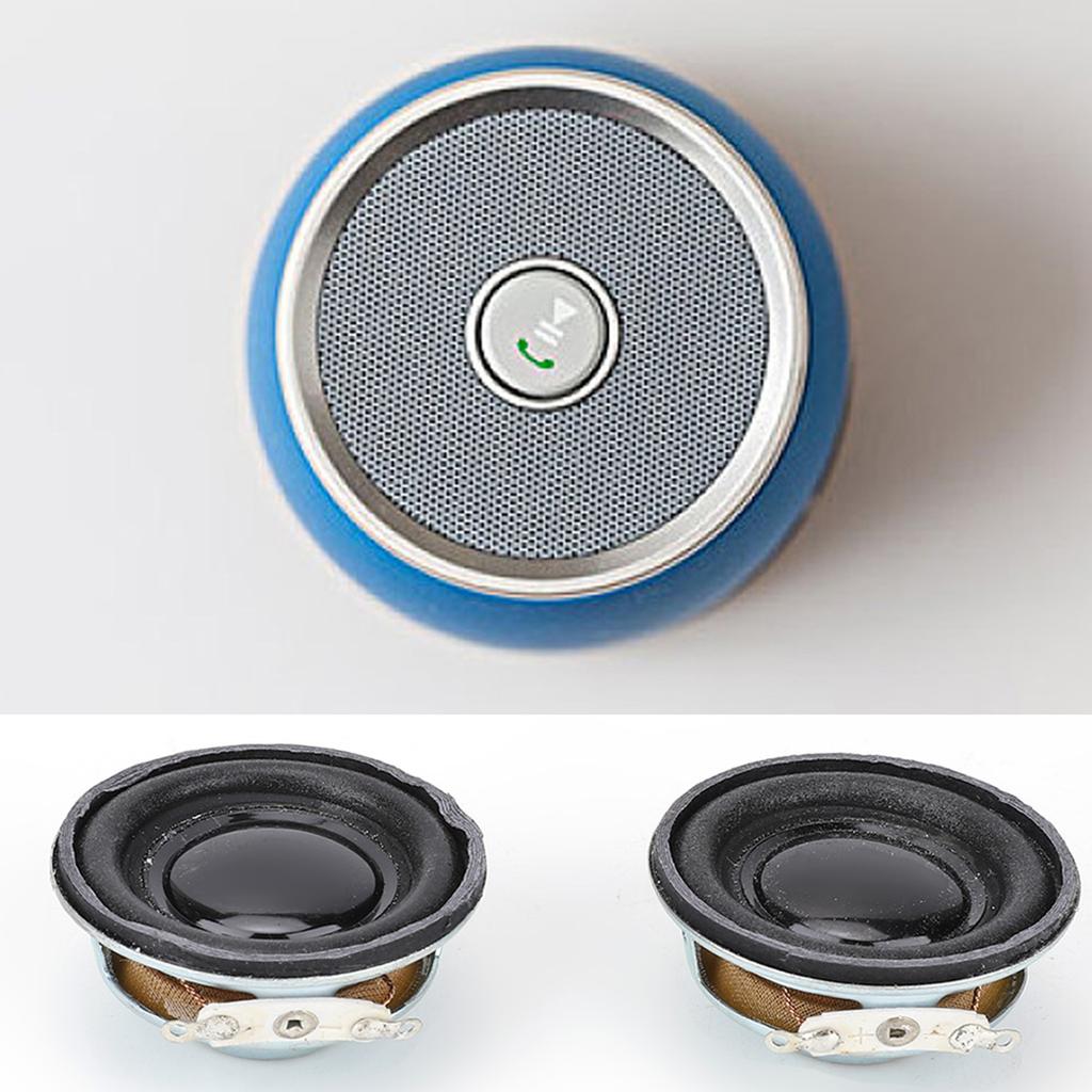 2  3W 4 Ohms , Haut-parleur Stéréo 4cm 2 haut-parleurs de haute qualité Klaxon de haut-parleur   un caoutchouc   pour   Amplificateur