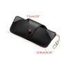 Portable Retro PU Glasses Bag With Hanging Chain Sunglasses Case Simple Eyeglasses Storage Box Waterproof Eyewear Case