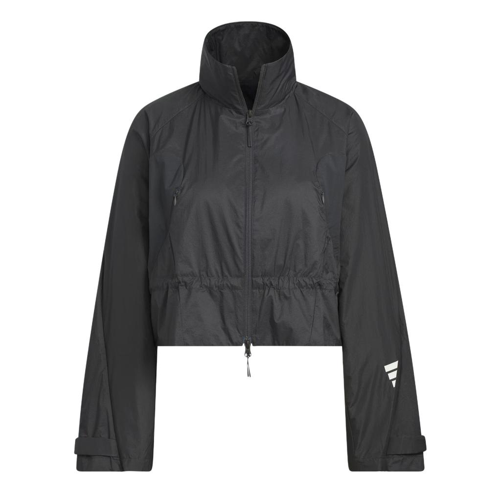 New Adidas FOS Collection Jacket Women's Carbon Black JM4271