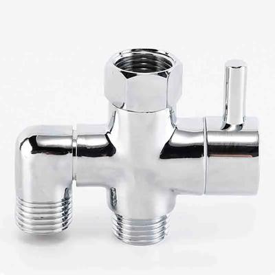 Brass 3 Way  1/2 Shower Head Mount Valve Diverter Converter For Toilet Bidet Shower Bathroom Kitchen