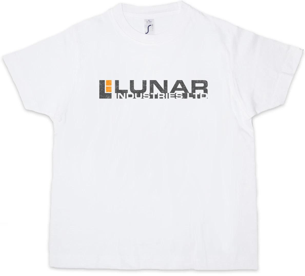 LUNAR INDUSTRIES Kids Boys T-Shirt Moon Sign Insignia Logo Company Base Sam Bell 110