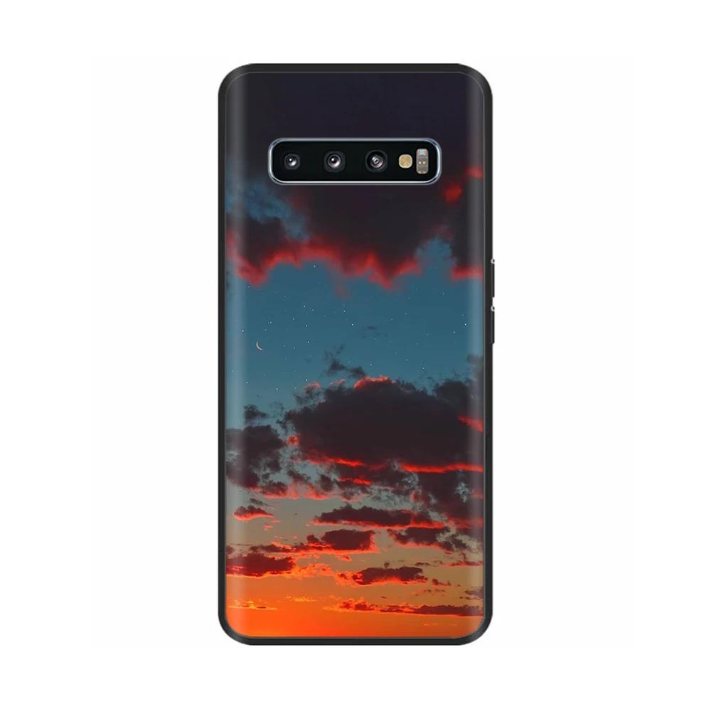 Shockproof Cover For Samsung Galaxy S10 Phone Case Animals Painted Shell For Samsung S10 Plus S10+ S 10 Soft Silicone Back Cover