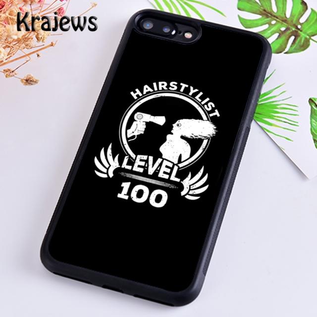 Krajews I Love Hairstylist Soft Phone Case Cover For iPhone 17 Air 16 15 14 plus 11 12 13 pro max Plus coque Fundas
