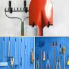 6/12pcs Heavy-Duty Metal Garage Hooks Wall-Mounted Bike and Garden Tool Hanging Storage Hooks Polished Carbon Steel Easy Install