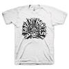 Broken Bones Classic Skull Logo White T-Shirt