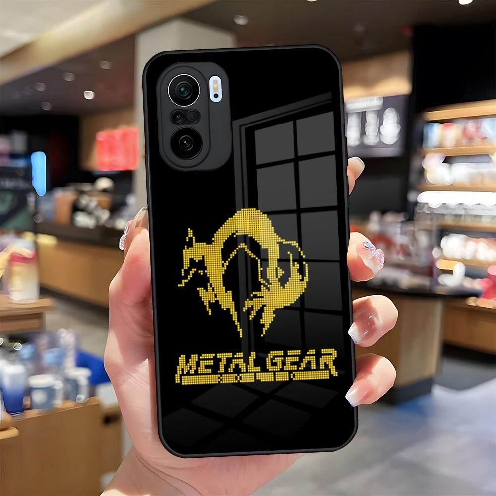 

Metal Gear Solid Phone Case for Redmi 13 12 13c 12c Note 13 Pro Plus 11 12 Pro 10 12s 11s Tempered Glass Cover Redmi Note 13 Pro 5G