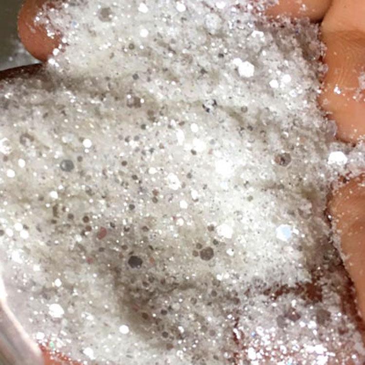 100ml Gold Glitter Nail Art Sequins Powder for Phone Case Decorations