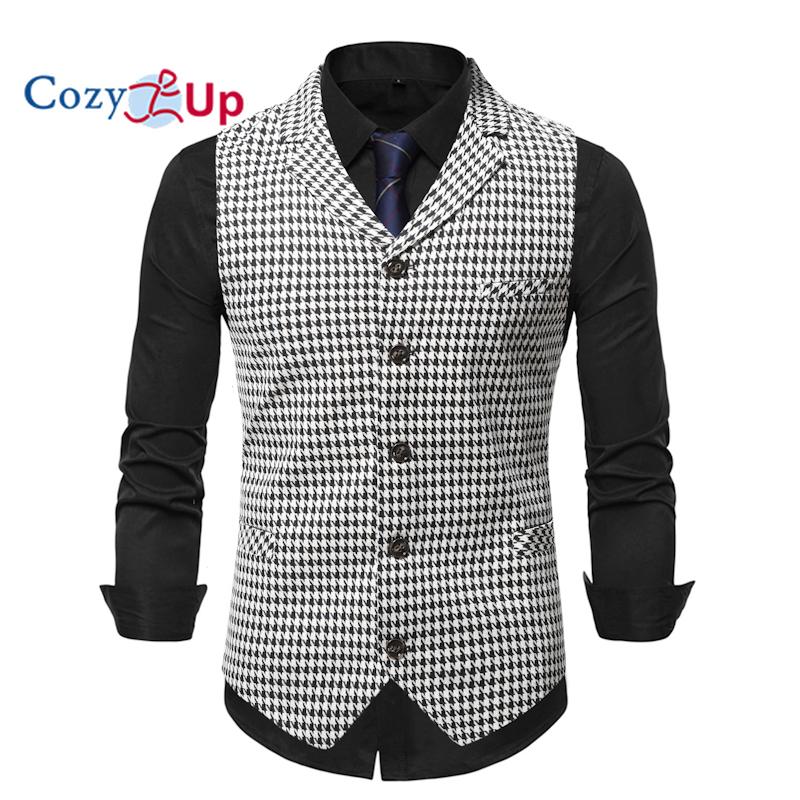 

Уютный новый костюм-жилет, облегающий однобортный повседневный удобный мужской костюм