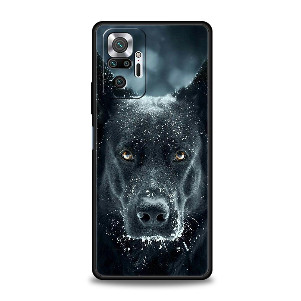 Doberman Dog Phone Case Cover for Redmi 14C 10C Note 15 14 13 12 10 11 K40 Pro Plus 5G Soft TPU Shockproof Shell Funda Capas Bag