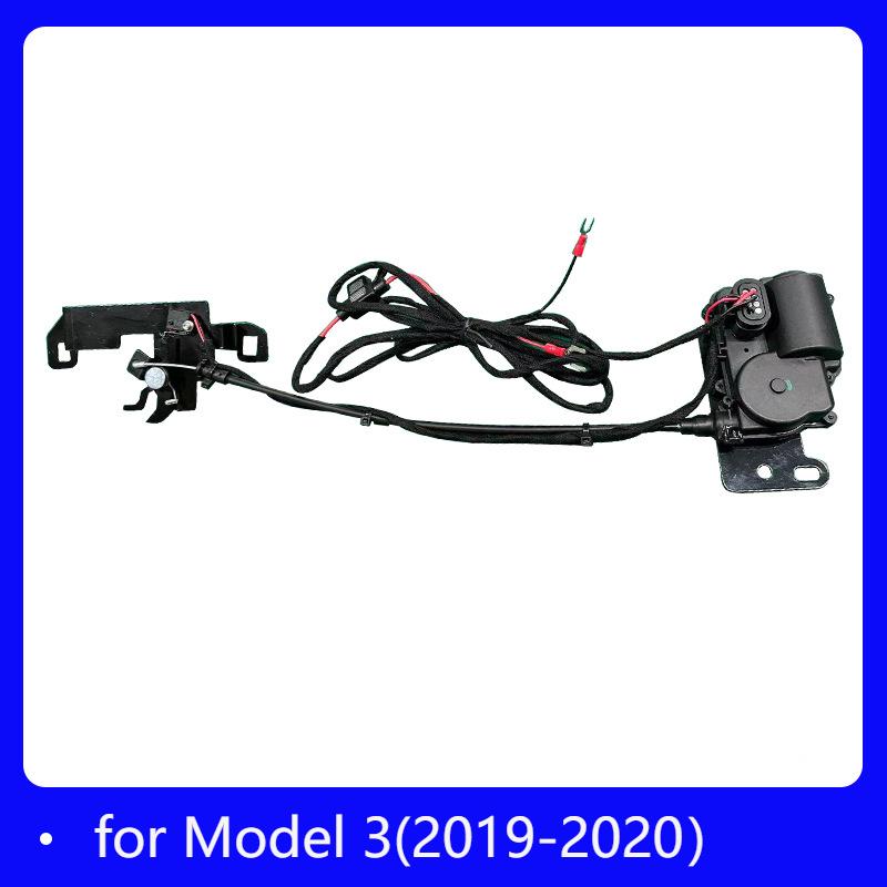 

Передний запасной ящик с электрическим замком и плавным закрыванием для Tesla Model 3/Y Model 3(2019-2020）