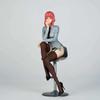 25cm Chainsaw Man Uniform Makima Sitting Pose Figure Desktop Computer Case Ornament Anime Model Toy Gifts For Adult Collectors