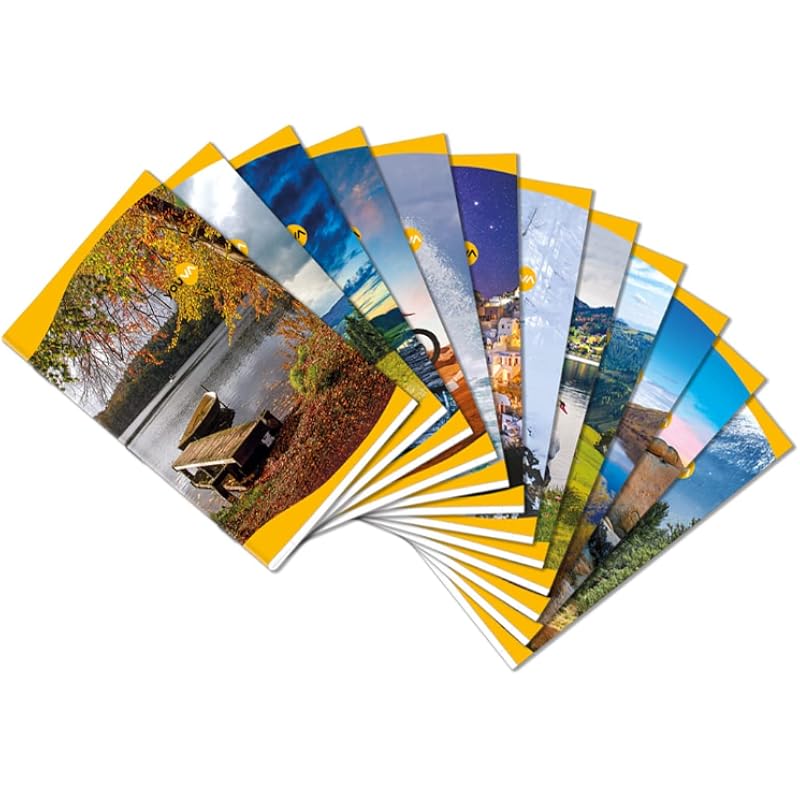 Navneet Youva | Soft Bound Long Book/Soft Cover Notebook for Students | Single Line | 172 Pages | Pack of 6 | Regular Si