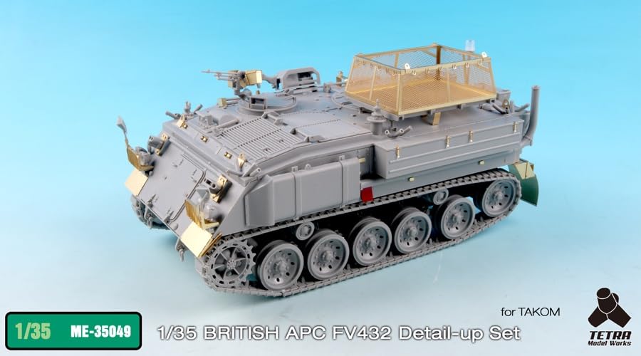 Tetra Model ME Series British FV432 Armored Personnel Carrier Plastic Model Parts ME3549 1/35 MK.2/1 (for TAK)