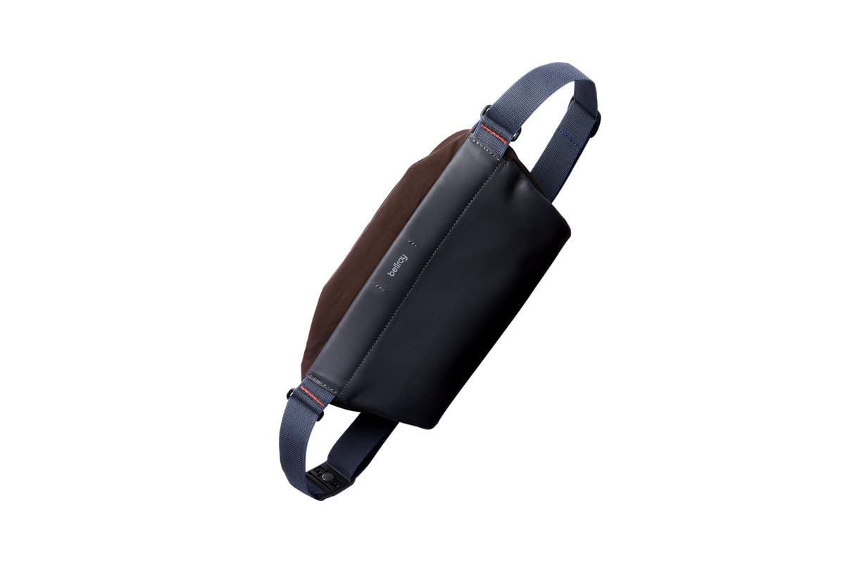 

Bellroy Sling Mini Premium 4L Leather Crossbody Bag for and Small DeepPlum - (Suitable Sunglasses, Phone, Wallet, Items) -