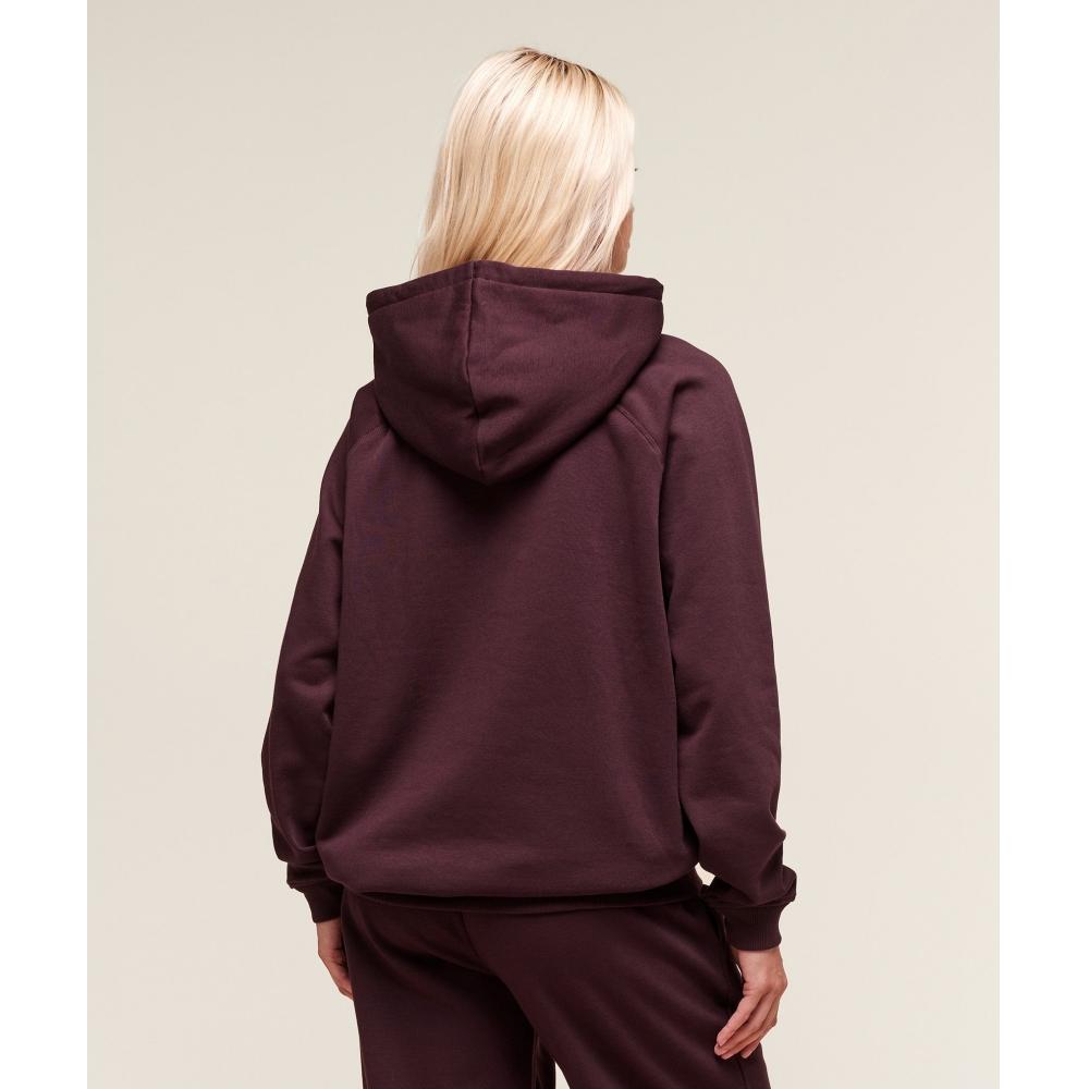 Gymshark Training Oversized Fleece Hoodie Cherry Purple B5a7n Pcds
