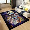 1pc The Nightmare Before Christmas Pattern Area Rug Soft Flannel Floor Mat for Living Room,Office,Bedroom and Carpet,Sofa Coffee Table Floor Mat