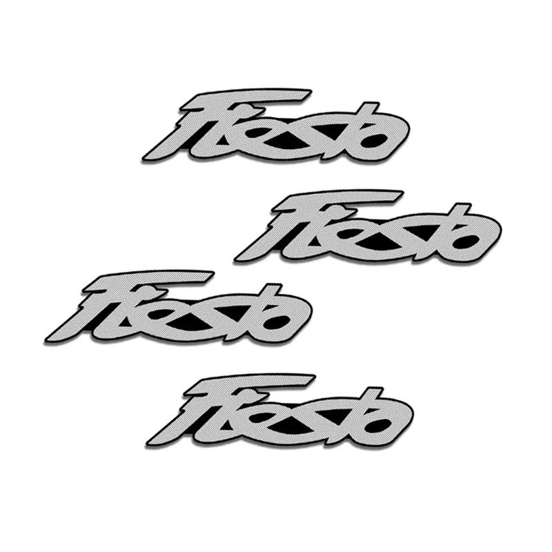 4pcs Car Stereo Speaker Emblem Stickers Decal for Ford Logo Ranger Fiesta Transit Kuga Mondeo Explorer Escape Galaxy F150 Raptor  zz1