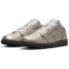 Air Jordan 1 Low SE Metallic Zinc Damen Sneaker Silber Summit-White Velvet-Brown HQ3529-099