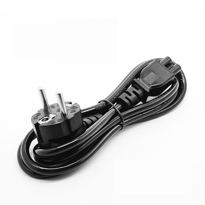 3 Prong Laptop Charging Cable Power Cord Suitable for Multiple Laptop Brands Fast Charging and Overload Protections