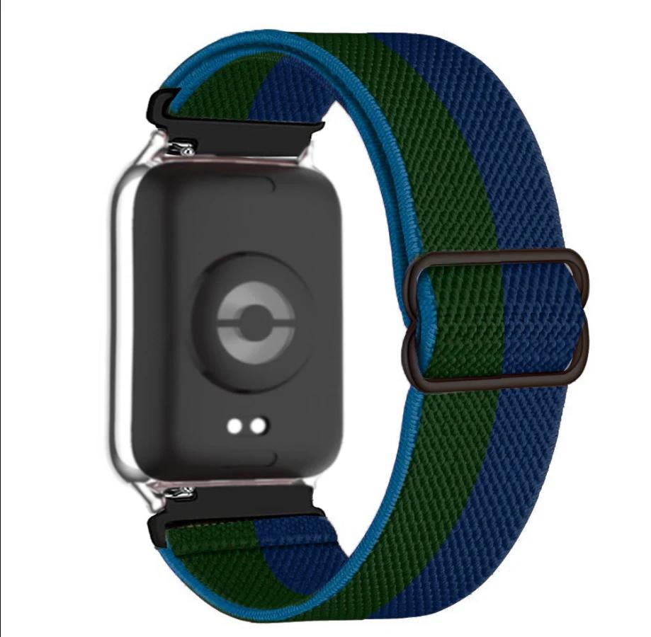 Nylon Strap for Xiaomi Mi Band 8 Pro/9 Pro Sports Elastic Replacement Bracelet WristBand Correa for Redmi Watch 4 Accessories