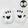 Nouveau Renard Queue de Loup Fait Main Oreilles de Loup Renard Serre-tête et Queue en Fausse Fourrure pour Halloween Accessoires de Costume de Cosplay Cosplay