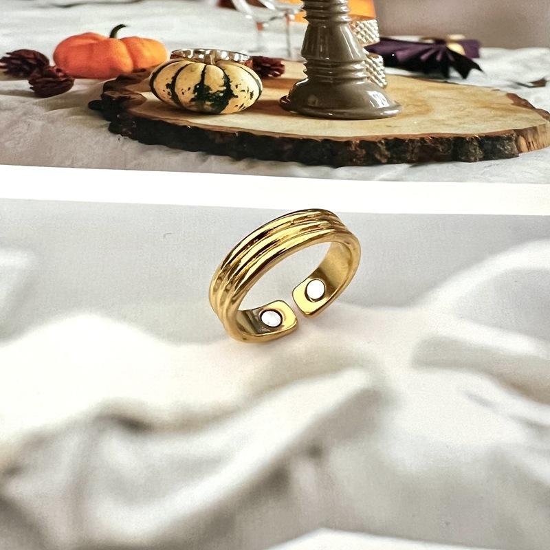 Categoria a: anelli personalizzati, anelli magnetici per la salute, anelli magnetici, anelli aperti di gioielleria creativa