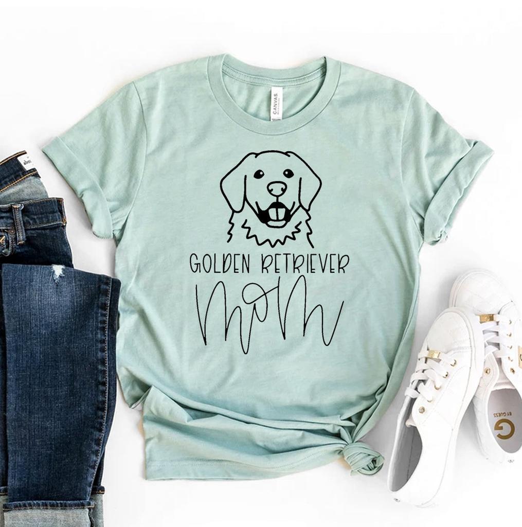 Golden Retriever Mom TShirt Pet Lover Tee
