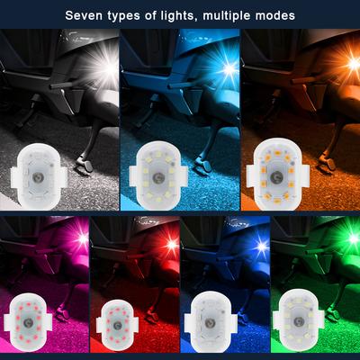 Wireless Remote Control Strobe Light Multi-color Rechargeable Warning Light for Car Motorcycle Drone Safety Navigation Lamp