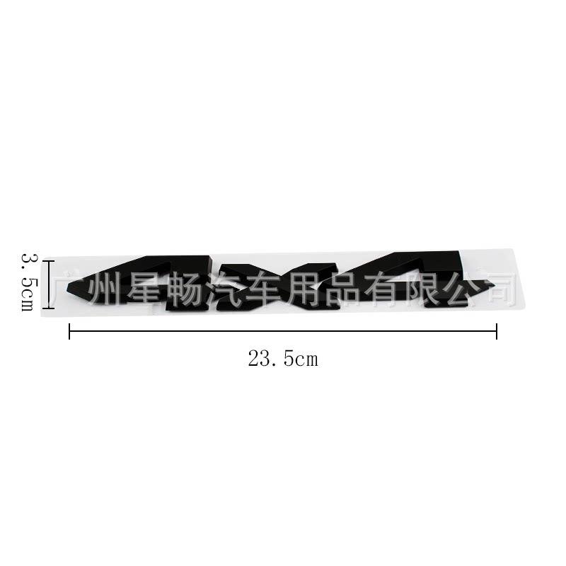 Van toepassing op de nieuwe 4X4 auto sticker RAM1500 Limited autologo, Ram pick-up truck label staartlabel