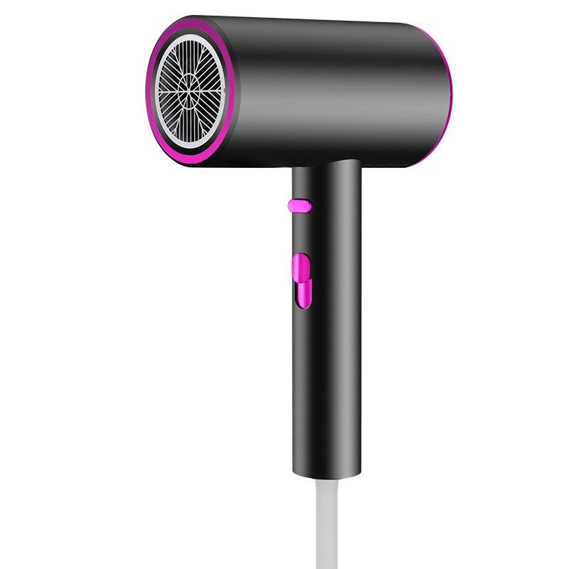 High-Speed Ionic Hair Dryer: Silent, Strong Wind, Quick-Dry, Constant Temperature, High Power for Household and Dormitory Use.
