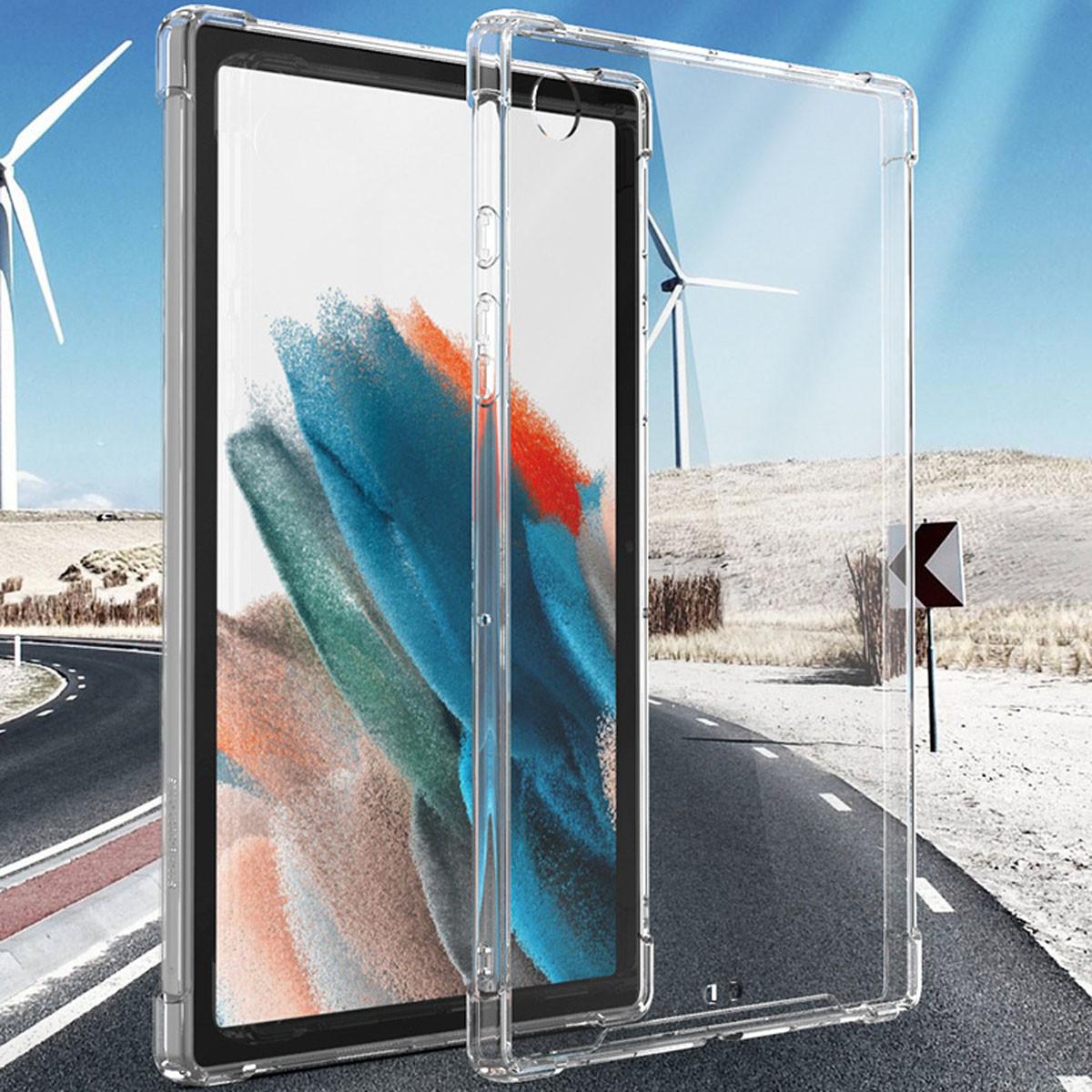 

Pmedsbn Чехол для Samsung Galaxy Tab A8 10.5 2022 Силиконовая мягкая оболочка TPU Крышка Прозрачный защитный капа для вкладки A8 SM-X200 X205