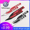 2026 Horké Pro Volkswagen VW 2ks Kovová Samolepka na Auto Logo GTI Boční Blatník Pruh Nárazníku Znak Odznak Pro Volkswagen VW GTI Golf 4 5