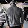 Men's Quick-Dry Hooded Training Suit - Long Sleeve Track & Field Running T-Shirt