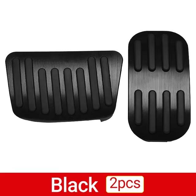 

For Toyota Yaris Cross 2024 Car Gas Fuel Accelerator Brake Pedal Cover Non-Slips Pad Car Styling Accessories AT Black 2pcs
