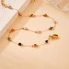 Vintage Bohemian Jewelry Accessory Colorful Stone Beaded Bracelet/Necklace/Anklet for Women and Fashion Enthusiasts