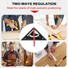 Combination Square Woodworking Combination Framing Square Aluminum Alloy Carpentry Triangle Ruler For Framing Layout Home