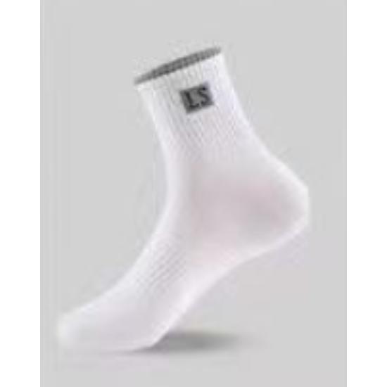 Herren Mid-Tube Socken - 10 Paar, Bequemes Material mit Buchstabenlogo für Sport und Freizeit, Erhältlich in mehreren Farben