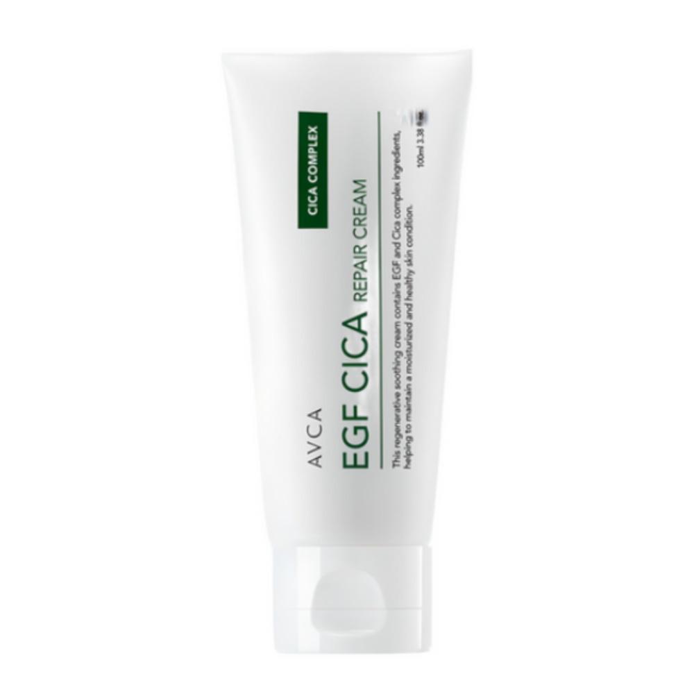 AVCA Deep Intensive EGF Cica Repair Cream Soothing Moisturizing Face Cream 100ml (1 Piece)