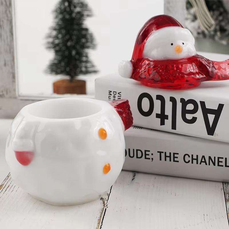 Forma żywiczna DIY Świąteczny bałwan ze śniegu Forma słoika żywicznego z pokrywką do odlewania żywicy epoksydowej na pudełko do przechowywania biżuterii, pojemnik na słodycze, dekoracja domu