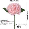Seide Künstliche Blume Hortensie Festival Hochzeit Brautstrauß Haus Zimmer Vase Außen Garten Bonsai DIY Box Tischdekoration