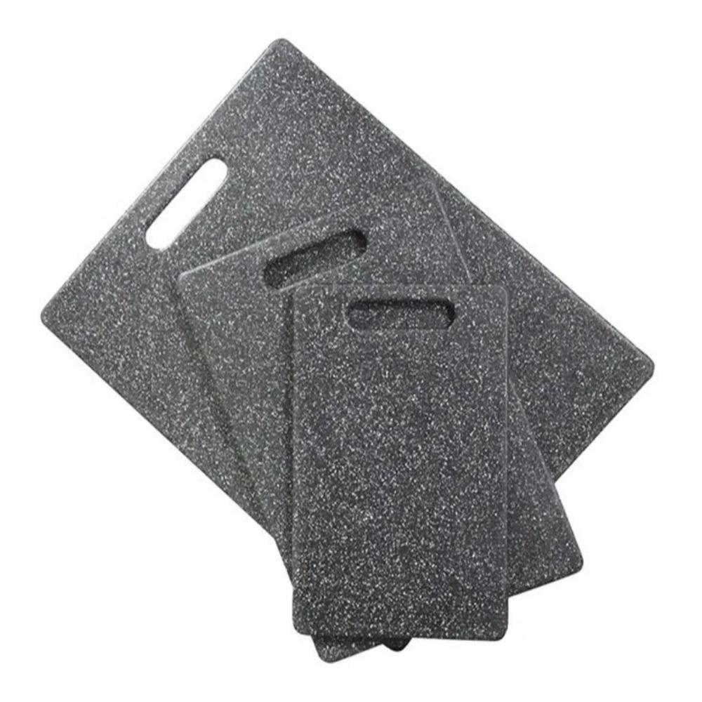 Antibakterielles Schneidebrett für Gemüse Marmorstruktur Fleischhackbrett Spülmaschinenfest