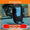 Car Phone Holder With Suction Mount For Heavy Duty Vehicles And Excavators