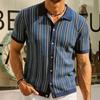 Nové pánské polo tričko vyrobené z čisté bavlny se spadlými rameny vysoce kvalitní, volný střih pro fitness, univerzální pro každodenní cvičení, s krátkým rukávem, pro volný čas
